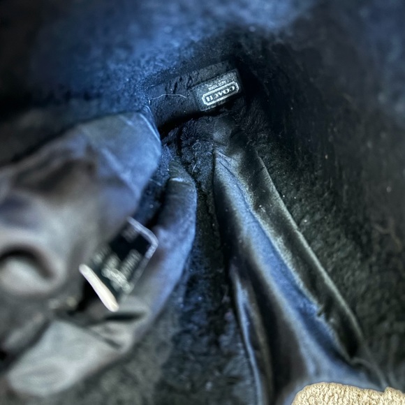 Sz’s 7.5 OR 8 LIBBY BLACK Signature Logo Eyelet Zipper Tall Calf BOOTS EUC A7175 - Picture 14 of 16